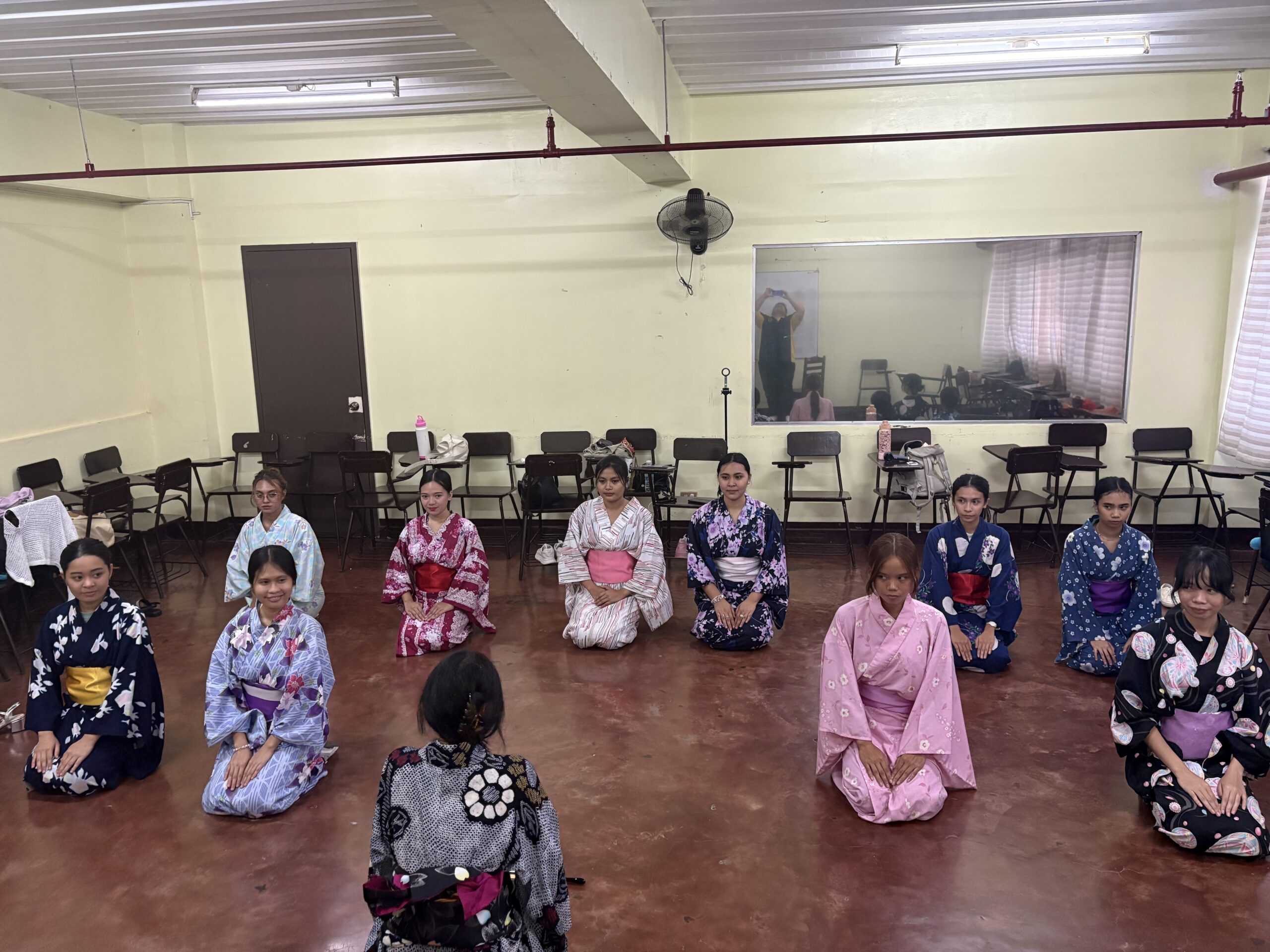 お稽古前のご挨拶